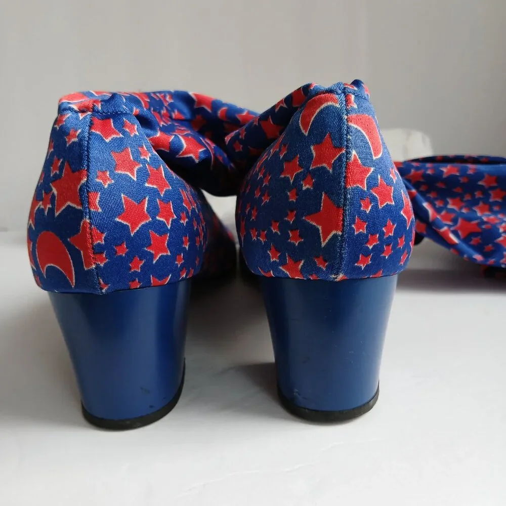 Vintage Mod 1969 Peter Max 'Cosmic 60's' Pant-T-Boots Stars & Moons Sz 9/10L
